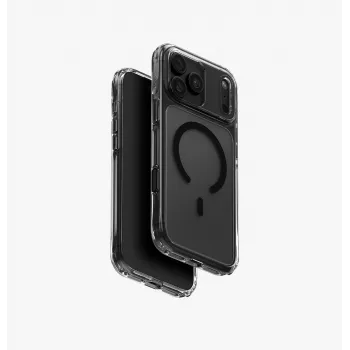 UNIQ LifePro Xtreme futrola za iPhone 18 Pro Max / 17 Pro Max Magclick Charging, sivo-dimljena