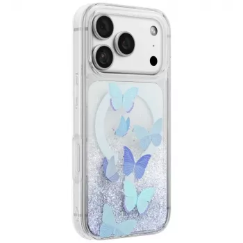UNIQ Coehl Aria futrola za iPhone 18 Pro / 17 Pro, magnetsko punjenje, plava