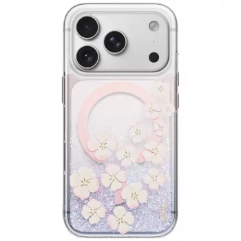 UNIQ Coehl Isla futrola za iPhone 18 Pro / 17 Pro, magnetsko punjenje, ružičasta