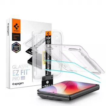 Spigen Glas.TR EZ Fit Pro HD AC paket od 2 kaljena stakla iPhone Duo prozirno
