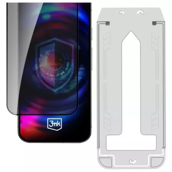 3mk HardGlass Max Privacy staklo s aplikatorom za Apple iPhone Air (3M008313)