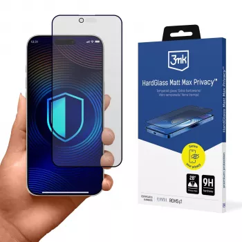 3mk HardGlass Matt Max Privacy staklo za Apple iPhone Air (3M008573)