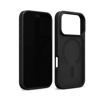 Crong Matte Magnetic MagSafe maska za iPhone 18 Pro Max / 17 Pro Max, crna