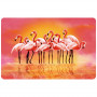 Asi Collection podmetač 43,5x28cm flamingo