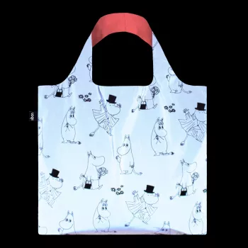 LOQI Moomin torba – Family Pattern (reflektirajuća)