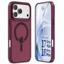 3mk Hardy Hazy MagCase za Apple iPhone 17 Pro Max / 18 Pro Max, bordo