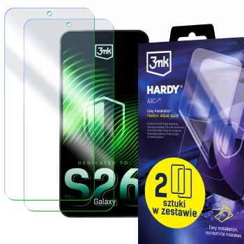 3mk Hardy ARC+ 4-slojna folija za zaštitu zaslona za Samsung Galaxy S26