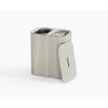 Joseph Joseph Tota Twin Luxe 90L Laundry Sorter, Ecru