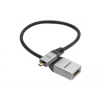 celexon Micro HDMI M/F adapter s Ethernetom, 2.0a/b 4K, Professional Line
