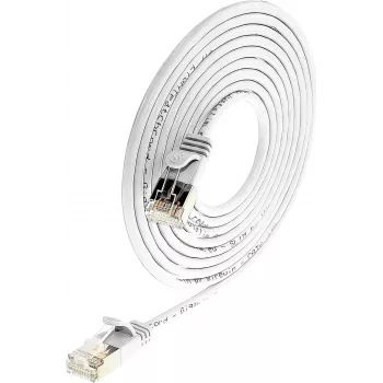 Wirewin Slim Cat6 U/FTP patch kabel RJ45, 7,5 m, bijeli