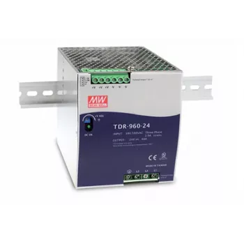 MEAN WELL TDR-960-24 napajanje za DIN tračnicu, 24 V DC, 40 A, 960 W