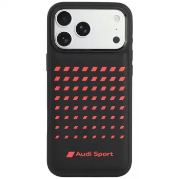 Audi Sport umjetna koža MagSafe futrola za iPhone 18 Pro Max / 17 Pro Max crna