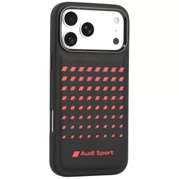 Audi Sport umjetna koža MagSafe futrola za iPhone 18 Pro Max / 17 Pro Max crna