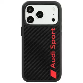 Audi R8 Carbon Fiber MagSafe futrola za iPhone 18 Pro / 17 Pro, crna