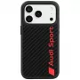 Audi R8 Carbon Fiber MagSafe futrola za iPhone 18 Pro / 17 Pro, crna