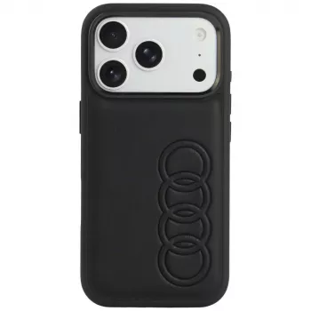 Audi TT umjetna koža MagSafe futrola za iPhone 18 Pro / 17 Pro, crna