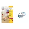 Avery L7670R okrugle etikete, neonsko crvene, Ø 63,5 mm, 300 kom. (25 listova x 12)