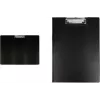 WESTCOTT Clipboard, DIN A3 Portrait, Black, Sturdy Cardboard with Plastic Coating