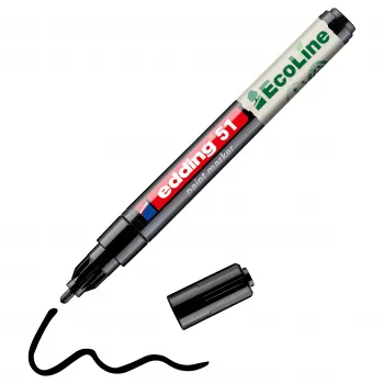 Edding 51 EcoLine 4-51-001 lak marker crni 1 mm, 2 mm