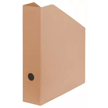 FALKEN magazine file PURE Nature 22001608F brown cardboard, DIN A4