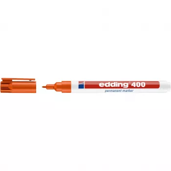 edding 400 permanentni marker, 1,0 mm, narančasti