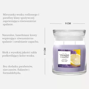 Yankee Candle Lemon Lavender Candle, Medium