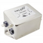 Akyga EN2070-16-F jednofazni EMC mrežni filtar 16 A, 120–250 V AC, 50/60 Hz, 6,3 mm priključci