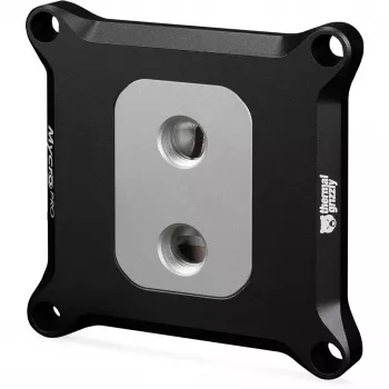 Thermal Grizzly Mycro Pro Stainless Steel CPU hladnjak, Intel 1700/1851, crno-srebrni