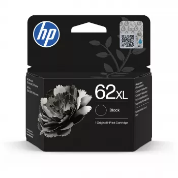 HP 62XL original tintna patrona D14SKAE#LS1, 7,5 ml, visokog kapaciteta, crna