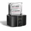 Axagon ADSA-SC docking station for 2.5/3.5-inch SATA drives, USB-C 5 Gbps, with cloning function
