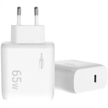 Ansmann Home Charger HC165PD USB punjač, 1x USB-C, PPS, PD, Quick Charge, 65 W, bijeli