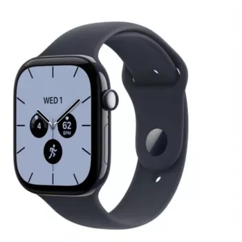 Apple Watch Series 12 Smartwatch, GPS + Cellular, 42 mm, keramičko kućište u noćnoplavoj, sportska narukvica u tamnoplavoj M/L