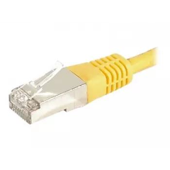 Exertis Connect F/UTP CAT.6A Patch kabel, 15 m, žuti