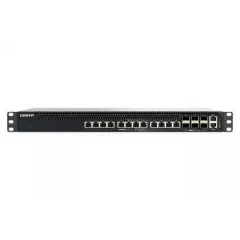 QNAP QSW-M5218P-6F12T upravljani L3 PoE mrežni preklopnik, 12 x 10G Ethernet RJ-45, Rack 1U