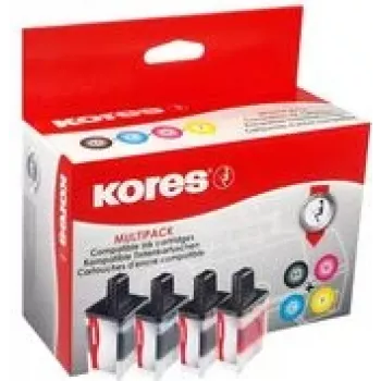 Kores G1537KIT tintni multipak za Brother LC-3219XL, crni + cijan + magenta + žuti