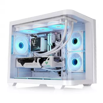 Vision 330 CR TG ARGB CA-11V-00M6WN-00 Midi-Tower kućište PC-ja, kaljeno staklo, bijelo