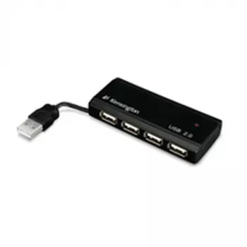 Kensington PocketHUB Mini USB 2.0 hub, 4 ports (33399EU)