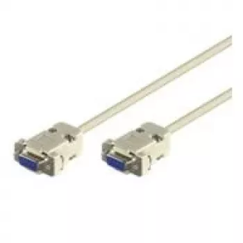 Goobay 50547 D-SUB spojni kabel, RS-232 utičnica (9-pinska) na RS-232 utičnicu (9-pinska), 2 m, sivi
