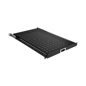 EFB Elektronik 691651ATS.12 izvlačiva 19″ polica 1U, duboko crna RAL 9005