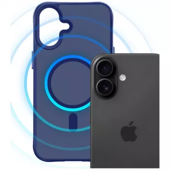 3mk Smoke MagCase maska za Apple iPhone 17, plava