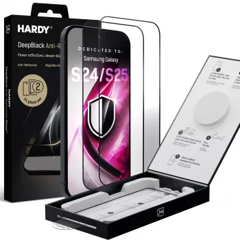 3mk DeepBlack antirefleksno staklo zaštita zaslona za Samsung Galaxy S24/S25