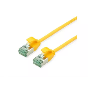 ROLINE 21.45.3321 U/FTP Cat.6A (klasa EA) SLIM patch kabel, žuti, 0,3 m