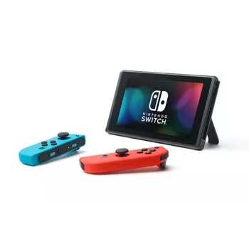 Nintendo Switch (novi revidirani model) prijenosna igraća konzola, crno-plavo-crvena, 15,8 cm (6,2