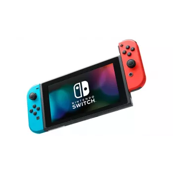 Nintendo Switch (novi revidirani model) prijenosna igraća konzola, crno-plavo-crvena, 15,8 cm (6,2