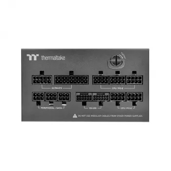 Thermaltake Dockpower FI 1200W napajanje za računalo, 80 PLUS Gold, ATX 3.1, crno