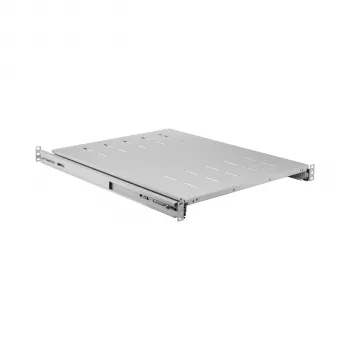EFB Elektronik 691651NAGR.68 19″ 1U polica, izvlačiva, dubina ugradnje 378–612 mm, 30 kg, RAL 7035
