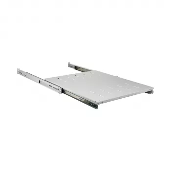 EFB Elektronik 691651NAGR.68 19″ 1U polica, izvlačiva, dubina ugradnje 378–612 mm, 30 kg, RAL 7035