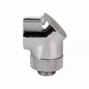 Thermaltake Pacific G1/4 90-stupanjski adapter, krom