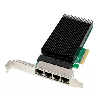 ALLNET ALL0145-4-2.5G-TX PCIe x4 četveroportni 2,5-Gigabit serverski mrežni adapter, bakreni RJ45
