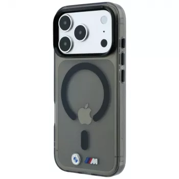 BMW BMW001323 futrola za iPhone 18 Pro Max / 17 Pro Max, M IML Glossy Metal Logo & Trims, MagSafe, crna